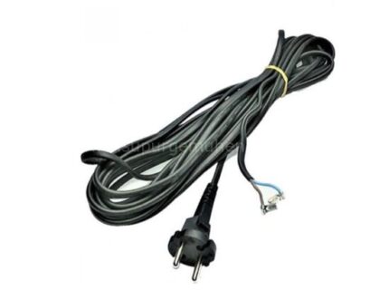 Kablo Süpürge 9 Metre Yassı Siyah Uzun